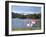 Float Plane Parked at Lake Side, Shrode Lake, Prince William Sound, Alaska, USA-null-Framed Photographic Print