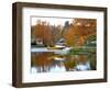 Float Plane Reflects on Highland Lake, New England, New Hampshire, USA-Jaynes Gallery-Framed Photographic Print