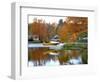 Float Plane Reflects on Highland Lake, New England, New Hampshire, USA-Jaynes Gallery-Framed Photographic Print