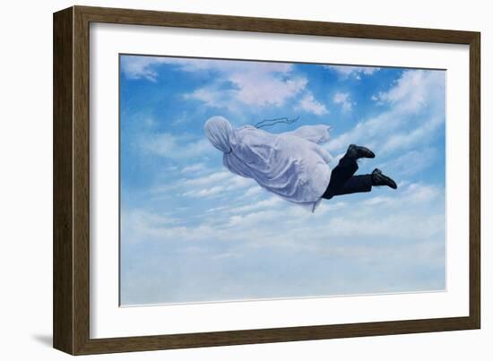 Floating, 1998-Irvine Peacock-Framed Giclee Print