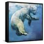 Floating, 2017,-Mark Adlington-Framed Stretched Canvas