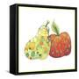 Floating Apple And Pear-Lisa Katharina-Framed Stretched Canvas