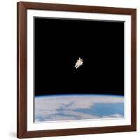 Floating Astronaut-null-Framed Photographic Print