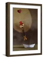 Floating Away-Carrie Webster-Framed Giclee Print