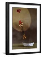 Floating Away-Carrie Webster-Framed Giclee Print