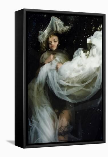 Floating bride, 2013-Elinleticia H?gabo-Framed Stretched Canvas