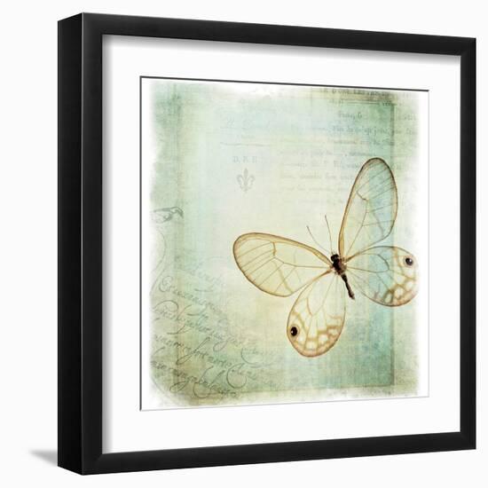 Floating Butterfly I-Debra Van Swearingen-Framed Art Print