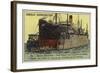 Floating Dock-null-Framed Giclee Print