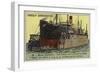 Floating Dock-null-Framed Giclee Print