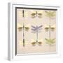 Floating Dragonflies I-Katja Marzahn-Framed Giclee Print