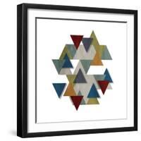 Floating Fall Tri-OnRei-Framed Art Print