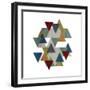 Floating Fall Tri-OnRei-Framed Art Print