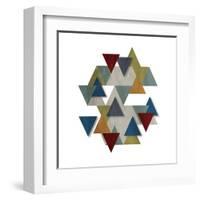 Floating Fall Tri-OnRei-Framed Art Print