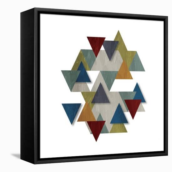 Floating Fall Tri-OnRei-Framed Stretched Canvas