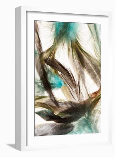 Floating Feathers-Incado-Framed Art Print