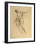 Floating Female Figure-Gustav Klimt-Framed Giclee Print