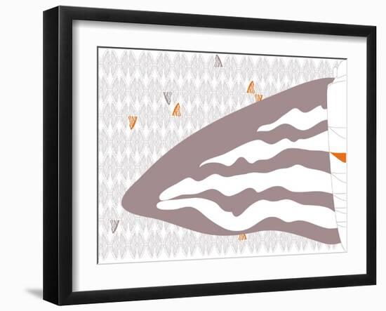 Floating Fins-Belen Mena-Framed Giclee Print