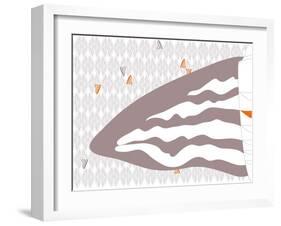 Floating Fins-Belen Mena-Framed Giclee Print