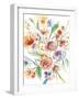 Floating Florals I-Chariklia Zarris-Framed Art Print