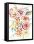 Floating Florals II-Chariklia Zarris-Framed Stretched Canvas