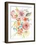 Floating Florals II-Chariklia Zarris-Framed Art Print