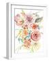 Floating Florals II-Chariklia Zarris-Framed Art Print