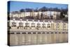 Floating Harbour, Bristol, England, United Kingdom-Charles Bowman-Stretched Canvas