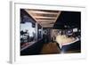 Floating-Home Owner Warren Owen Fonslor in His Bedroom, Sausalito, CA, 1971-Michael Rougier-Framed Photographic Print