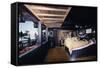 Floating-Home Owner Warren Owen Fonslor in His Bedroom, Sausalito, CA, 1971-Michael Rougier-Framed Stretched Canvas