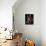 Floating Husband, Dog and Wife-Susse Volander-Mounted Art Print displayed on a wall