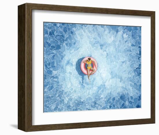 Floating I-Grace Popp-Framed Art Print