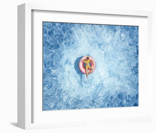 Floating I-Grace Popp-Framed Art Print