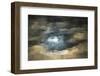 Floating ice on South Atlantic Ocean, Antarctica-Keren Su-Framed Photographic Print