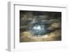 Floating ice on South Atlantic Ocean, Antarctica-Keren Su-Framed Photographic Print