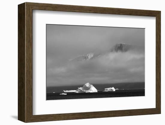 Floating iceberg in the ocean, Greenland-Keren Su-Framed Photographic Print