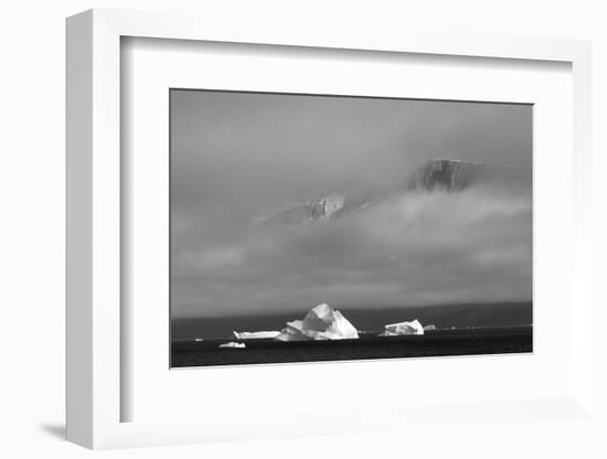 Floating iceberg in the ocean, Greenland-Keren Su-Framed Photographic Print