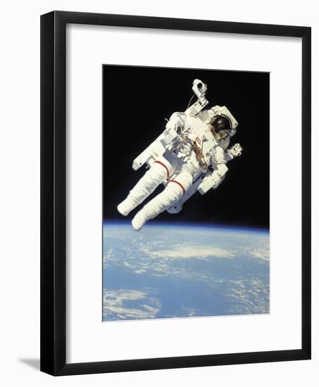 Floating in Space-null-Framed Giclee Print