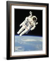 Floating in Space-null-Framed Giclee Print