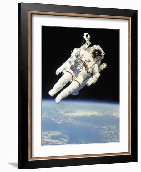 Floating in Space-null-Framed Giclee Print