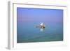 Floating in the Dead Sea (Lowest Place on Earth), Ein Bokek, Israel, Middle East (Mr)-Neil Farrin-Framed Photographic Print