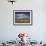 Floating Islands of Uros People, Traditional Reed Boats and Reed Houses, Lake Titicaca, Peru-Simon Montgomery-Framed Photographic Print displayed on a wall