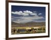 Floating Islands of Uros People, Traditional Reed Boats and Reed Houses, Lake Titicaca, Peru-Simon Montgomery-Framed Photographic Print