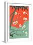 Floating Japanese Cherry Blossoms-null-Framed Art Print