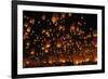 Floating Lanterns-null-Framed Giclee Print