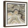 Floating Lava Neutral-Albena Hristova-Framed Art Print