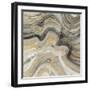 Floating Lava Neutral-Albena Hristova-Framed Art Print