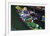 Floating Market, Damnoen Saduak, Ratchaburi Province, Thailand, Southeast Asia, Asia-null-Framed Photographic Print