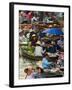 Floating Market, Damnoen Saduak, Thailand-Alan Copson-Framed Photographic Print