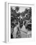 Floating Market in Bangkok-Dmitri Kessel-Framed Premium Photographic Print