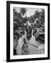 Floating Market in Bangkok-Dmitri Kessel-Framed Photographic Print